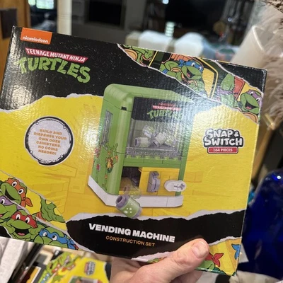 Nickelodeon TMNT 164 piezas Snap & Switch: (2024) MÁQUINA EXPENDEDORA Juego de construcción Foto 1 de 2