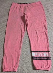No Boundaries Womens Large Pink Cotton Blend Pajama Pants 24 - Picture 1 of 8