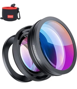 PROfezzion WAL-52X18 Camera HD 18mm Wide Angle Lens with 10x Macro Portion New - Picture 1 of 7
