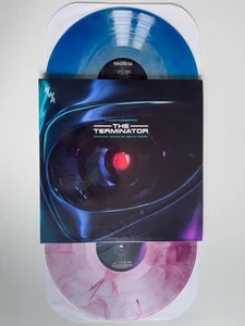 Terminator (1984) Soundtrack - Original Red & Blue Vinyl 2LP - 2016 Mondo - Picture 1 of 6