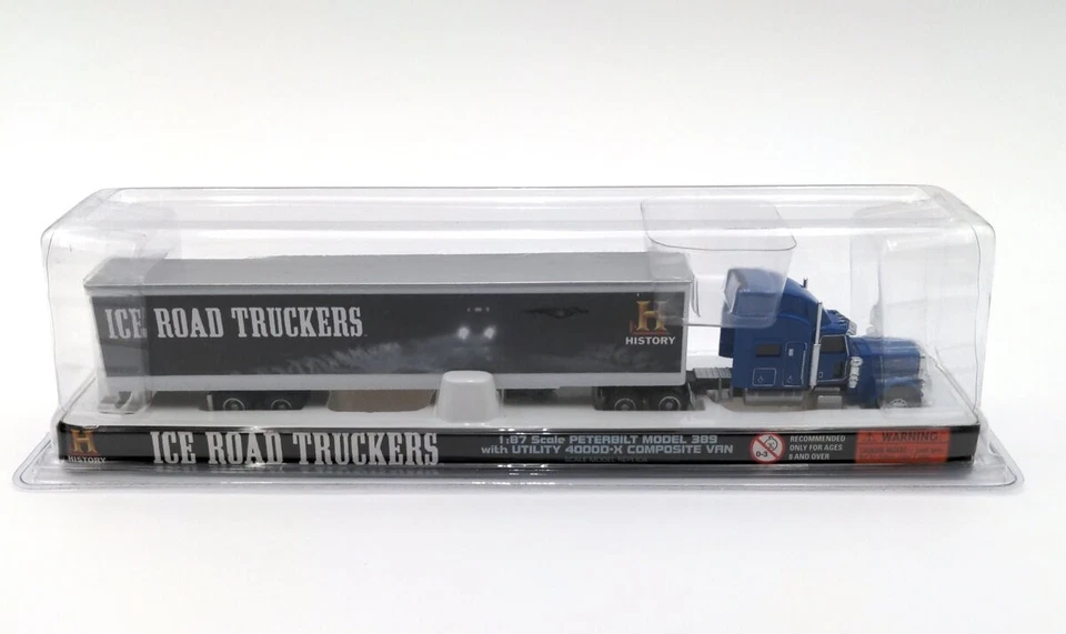 Norscot 58614 1:87 HO Ice Road Truckers Peterbilt Semi Truck with Trailer - Image 1 of 1