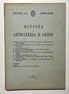 Militaria - Rivista di Artiglieria e Genio N. 6 - Giugno 1941 - Picture 1 of 1