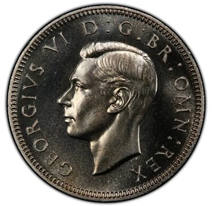 Great Britain - 1951 - "English Reverse" - Shilling - PCGS PR 65 - FLAWLESS GEM! - Picture 1 of 5