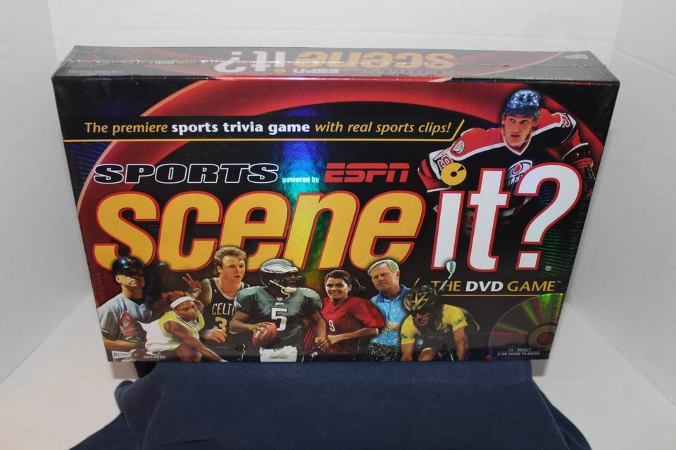 Scene It? Sports pwered by ESPN DVD Trivia Game - 2005 Edition - SEALED-NIB - Image 1 of 1