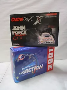 2001 Action John Force Castrol GTX Mustang Funny Car 1/24 - Picture 1 of 3