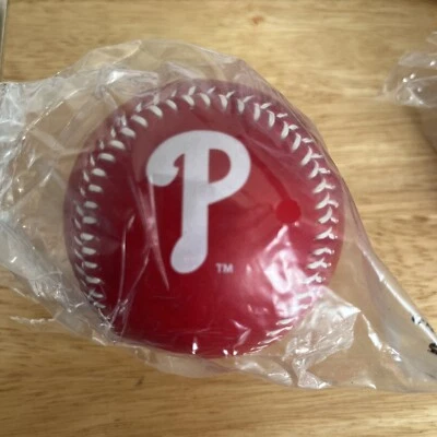 1994 Philadelphia Phillies Team Logo Baseball ⚾️ Fotoball Red Ball New Sealed - Image 1 of 3