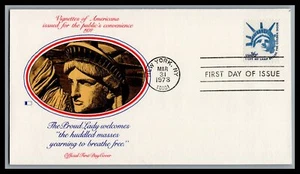 US FDC # 1599 16c Head, Statue of Liberty Fleetwood   1978, 9M803 - Picture 1 of 1