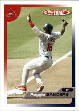 2005 Topps Total St. Louis Cardinals Baseball Card #334 Reggie Sanders