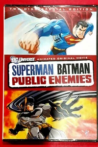 Superman / Batman Public Enemies DVD, 2008 DC Rare NEW +SEALED +FREEPOST - Picture 1 of 3