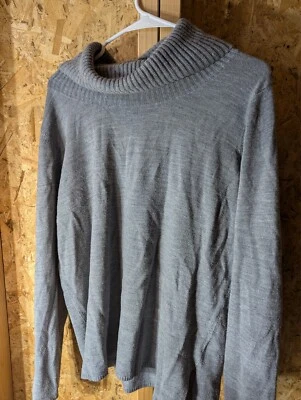 suéter de cuello vuelto acrílico gris east 5th Foto 1 de 4