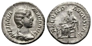 Julia Mamaea AD 225-235. RomeDenarius AR19mm., 2,42g. - Bild 1 von 1