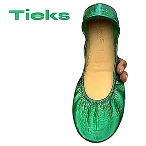 Tieks Emerald Green by Gavrieli - Size 7 SHIPS NOW - IN HAND! - Picture 1 of 9