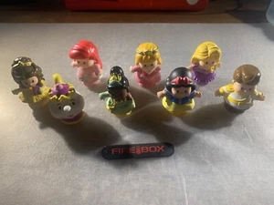 (8) Lot Fisher Price Little People Disney Princess Figure Lot - Belle Snow White - Picture 1 of 2