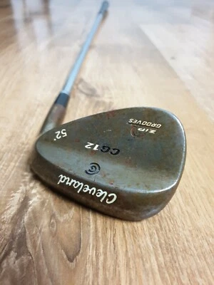 Cleveland CG12 RTG DSG Raw 52° Approach Wedge  - Image 1 of 4