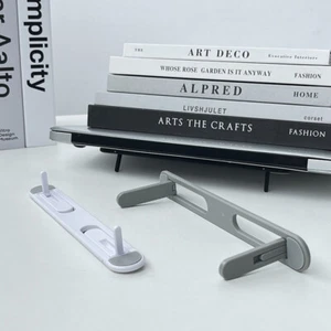 Adjustable Laptop Stand Riser Bracket Universal Foldable Notebook Computer Base - Picture 1 of 15