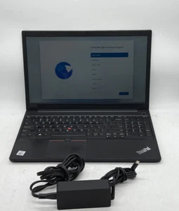 Lenovo ThinkPad E15 i5-10210U 16GB RAM 256GB SSD Win11 w/AC - Picture 1 of 13
