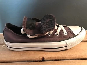 Converse All Star Oxford Kaninchen/Leopard (dunkelgrau/metallisch Leopard) Neu  - Bild 1 von 4