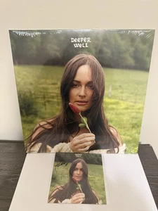 Kacey Musgraves Deeper Well Vinyl LPSpotify Tortoise Shell w/ Signed Card SEALED - Picture 1 of 3