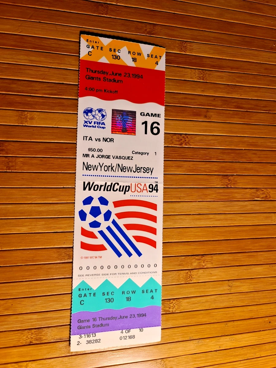 Soccer 1994 Vintage Sports Memorabilia for sale | eBay