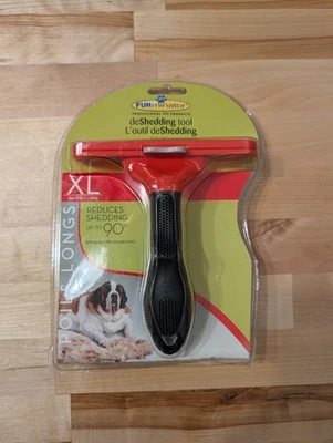 Herramienta de desprendimiento FURMINATOR para perros de pelo largo XL borde de 5" más de 90 libras Foto 1 de 2