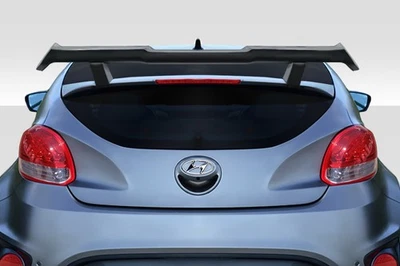 For 2012-2017 Veloster Duraflex Nobo Rear Wing Spoiler - 3 Piece ( non turbo ) Foto 1 de 4
