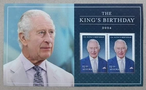 AUSTRALIA 2024 Royalty. The Birthday of King Charles III - S/S MNH - Picture 1 of 1