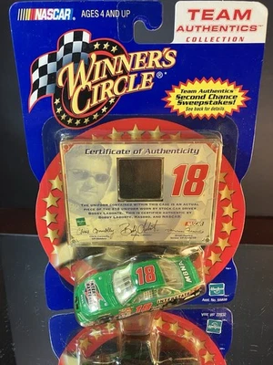 Bobby Labonte #18 Interstate 2001 Pontiac Grand Prix Race-Used Uniform 1:64 BLK - Image 1 of 4