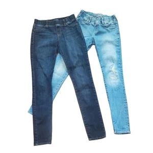 Gap Kids Bundle - Legging Jean Size 12 Regular Light and Dark Wash 2 Pairs - Picture 1 of 16