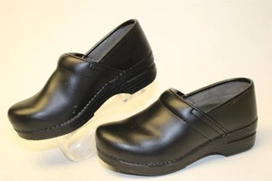 Dansko XP 2.0 Black Leather Waterproof Slip Resistant Womens Size 5.5 6 36 Shoes - Picture 1 of 24