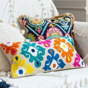 Aesthetic Handcrafted Ethnic Design Cushion Case to Brighten Up Your Space - Picture 1 of 15