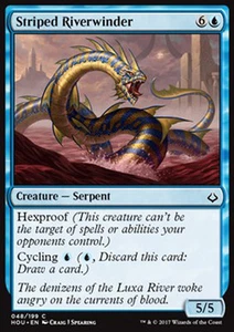 MTG STRIPED RIVERWINDER EXC - RIVOSPIRO STRIATO - HOU - MAGIC - Picture 1 of 1