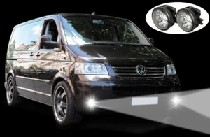 LED Tagfahrlicht + LED Nebelscheinwerfer passend für VW T5 (03-09) Transporter - Bild 1 von 2