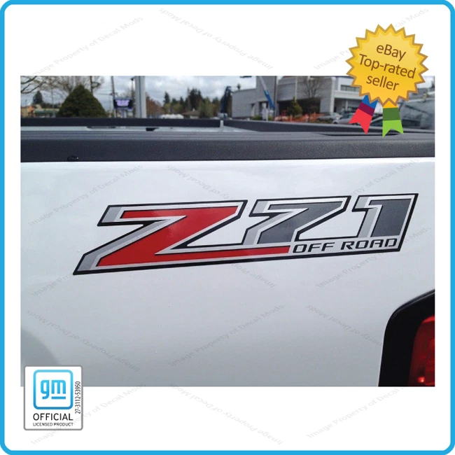 Calcomanía Z71 Chevrolet 4x4 Gmc Stickers Precio Por Par | Mercado Libre