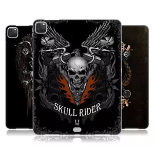 HEAD CASE DESIGNS SKULL BIKERS SOFT GEL CASE FOR APPLE SAMSUNG KINDLE - Picture 1 of 10