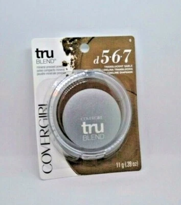  Covergirl Trublend Mineral Pressed Powder foundation 6 Deep Translucent Sable  - Image 1 of 2