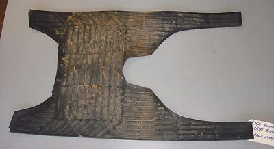 1994 - 2007 年本田 Elite CH 80 脚垫 64315-GV4-900ZC 原始设备制造商 — 第 1/4 张图片