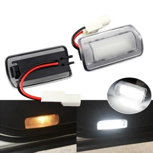 2 White Full LED Side Door Courtesy Light For 17-20 Toyota Prius Prime Toyota 86 - Picture 1 of 17