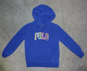 Polo Ralph Lauren Boys Blue Hoodie - Size 6 - EUC - Picture 1 of 4