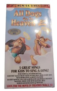 All Dogs Go To Heaven 2-Sing A Long  (VHS/1996) BRAND NEW FAST SHIPPING!!! - Picture 1 of 2