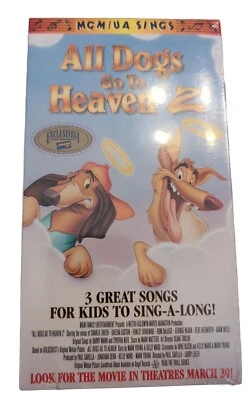 All Dogs Go To Heaven 2-Sing A Long  (VHS/1996) BRAND NEW FAST SHIPPING!!! - Image 1 of 2