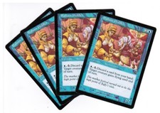 MTG Balloon Peddler Mercadian Masques lot X4 4x Magic the GAthering Look cards