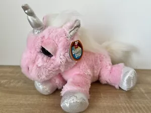Aurora World Dreamy Eyes Heavenly Pink Unicorn Plush 10" New With Tags - Picture 1 of 12