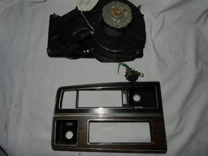 OEM Used 1971-72 Buick Electra Lesabre Rear Defogger & RH side radio dash bezel - Picture 1 of 13