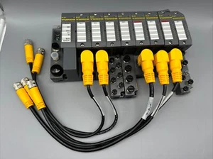 TURCK GATEWAY BL67-GW-CO 8DI-P 8DO-0.5A-P 1600-0.1A-PNR - Picture 1 of 8