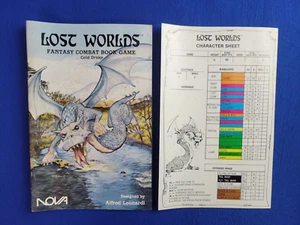 Cold Drake - Lost Worlds Fantasy Combat Book Juego - Imagen 1 de 2