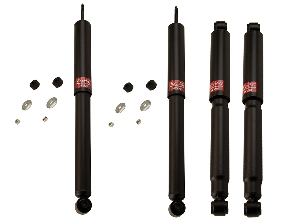 Front and Rear KYB Excel-G Shock Absorbers Kit for Mazda B2200 1986-1993 RWD - Image 1 of 1
