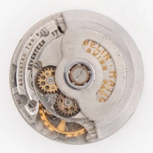 Movimiento Reloj Pulsera Automático Vintage Calibre Gubelin 1420U 17 Joyas - Imagen 1 de 6