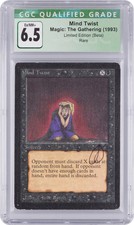 Mind Twist Beta CGC Graded 6.5 Ex/NM+ signed by artist