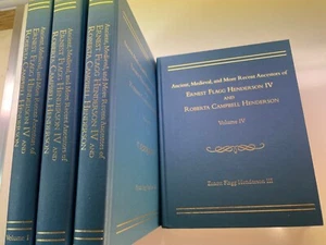 Ancestors of Ernest Flagg Henderson IV & Roberta Campbell Vol 1-4 - 2013 - Picture 1 of 7