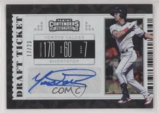 2019 Panini Contenders Draft Picks Cracked Ice Ticket /23 Yordys Valdes #56 Auto